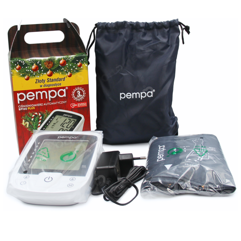PEMPA BP 100 PLUS automatyczny ciśnieniomierz naramienny z pamięcią 2 użytkowników