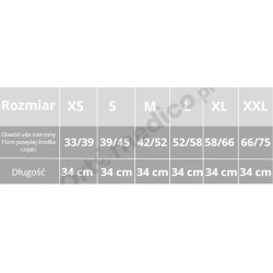 Orteza Na Kolano z Szynami Bocznymi z Regulacją Zakresu Ruchomości GenuFIT 25A Ortho Service