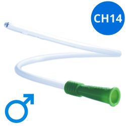 284140 Coloplast Speedicath Hydrofilowy Cewnik Urologiczny Nelaton Dla Mężczyzn CH CH 14 (4,7 mm)