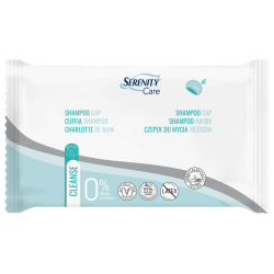 Czepek do mycia włosów bez wody SERENITY Care z odżywką