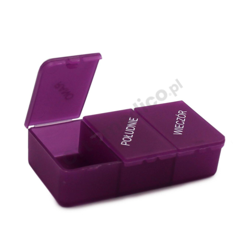 Kasetka Na Leki 3 pory dnia Mini 3 Dawkowania EL-COMP