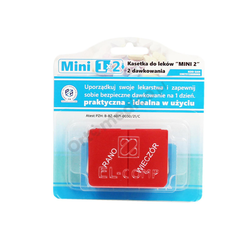 Kasetka 2 Pory Dnia Rano Wieczór Mini 1x2 EL COMP