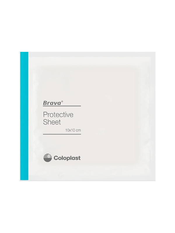 032105 Brava Płytka Ochronna Pod Płytkę Stomijną 10X10CM Coloplast