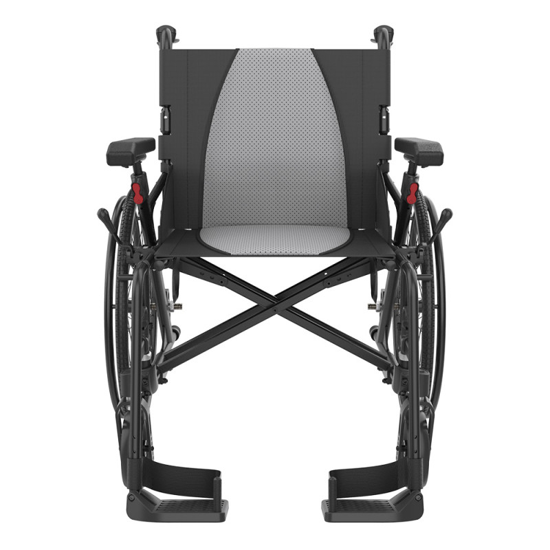 Lekki wózek inwalidzki ICON 35 LX - wersja luksusowa Rehasense