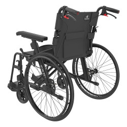 Lekki wózek inwalidzki ICON 35 LX - wersja luksusowa Rehasense