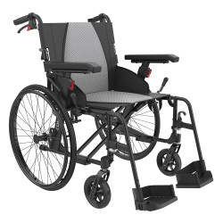 Lekki wózek inwalidzki ICON 35 LX - wersja luksusowa Rehasense