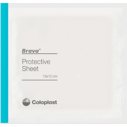 032155 Brava Płytka Ochronna Pod Płytkę Stomijną 15X15CM Coloplast