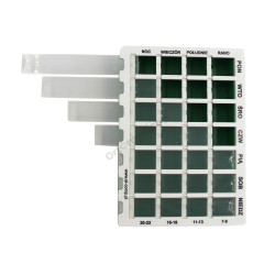 Tygodniowa Kasetka Do Leków 4 Pory Dnia Maxi 7x4 EL-COMP