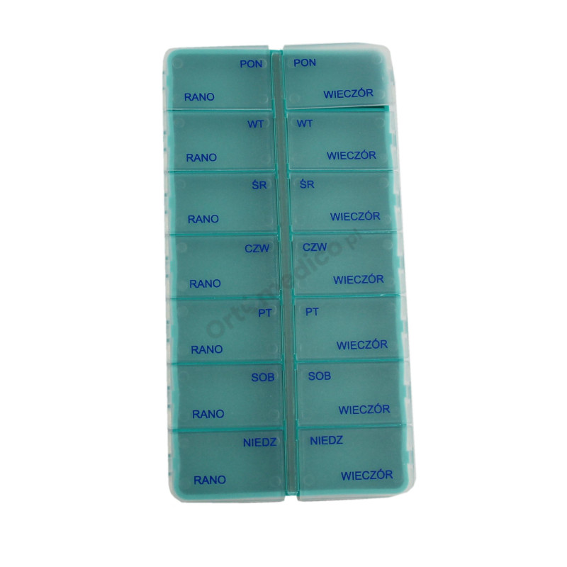 Kasetka Tygodniowa 2 Pory Dnia 7x2 EL-COMP