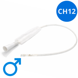 101402 Lentismed Cewnik Nelaton Hydrofilowy Urologiczny LentisCath Dla Mężczyzn 40cm CH12