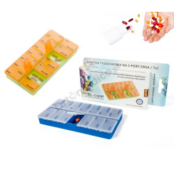 Kasetka Tygodniowa 2 Pory Dnia 7x2 EL-COMP